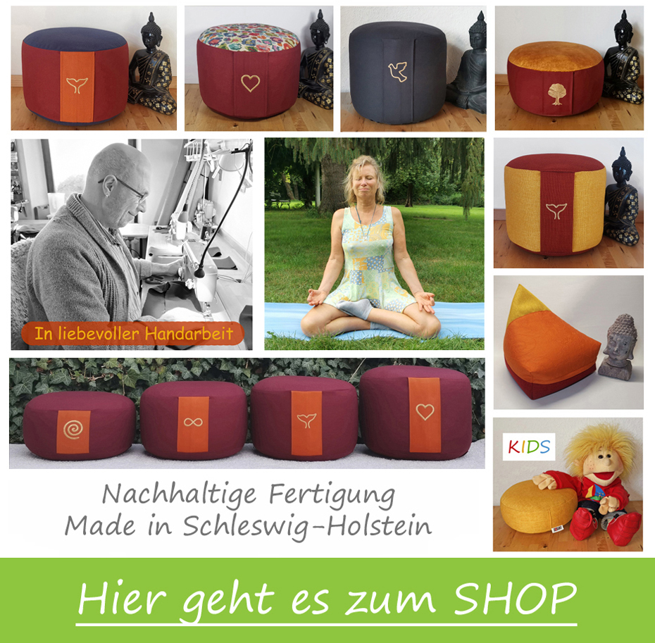 Bio Meditationskissen & Yogakissen für achtsame Menschen.